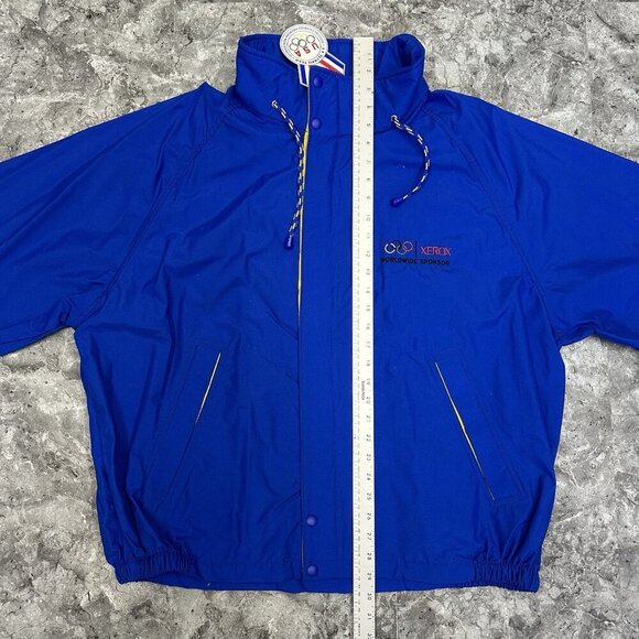 USA OLYMPICS Jacket XEROX Swingster Worldwide Sponsor USA Made XL With Tags - Picture 6 of 6